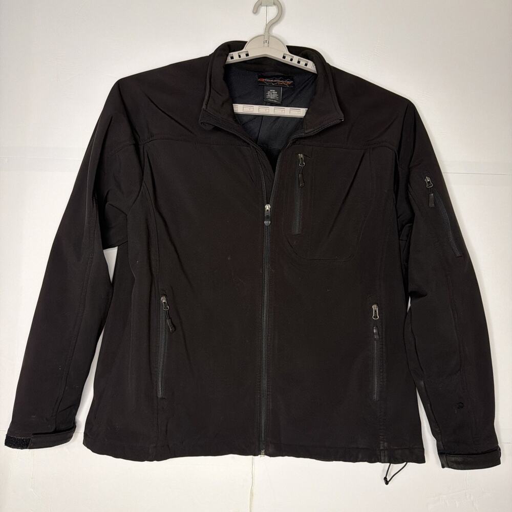 Free Country Base Camp II Softshell Jacket Pockets Spandex Men’s Size 2X / XXL